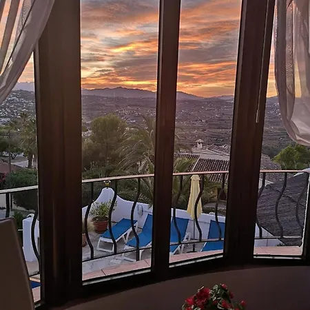 La Madrugada - Luxury With Sea Views And Private Heated Pool Villa Moraira