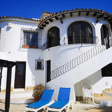 La Madrugada - Luxury With Sea Views And Private Heated Pool Villa Moraira