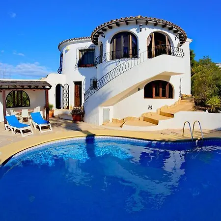 La Madrugada - Luxury With Sea Views And Private Heated Pool * Moraira