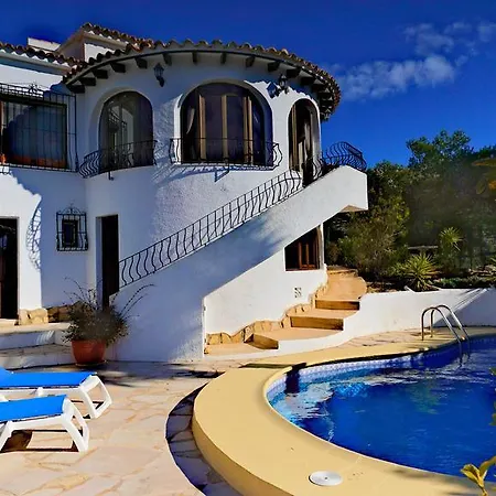 La Madrugada - Luxury With Sea Views And Private Heated Pool Moraira